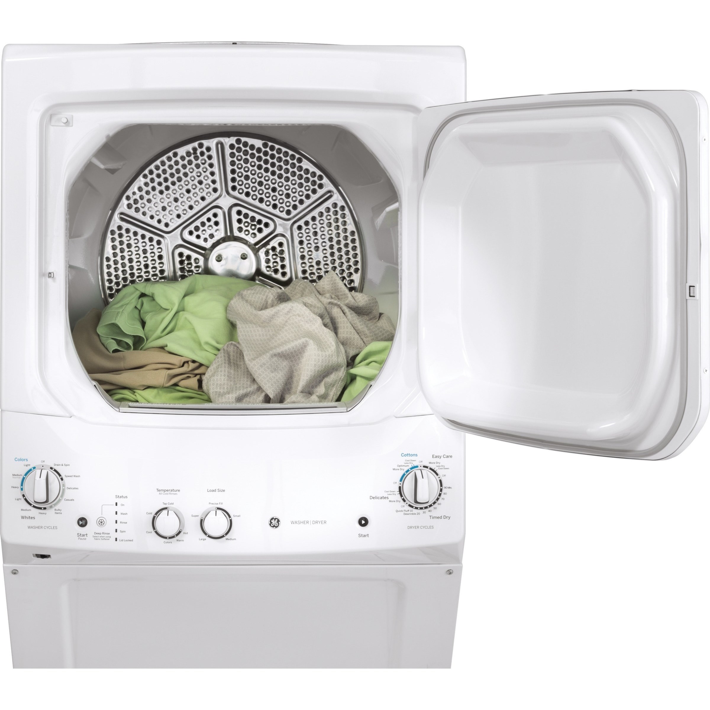 Ge electric top washer and dryer